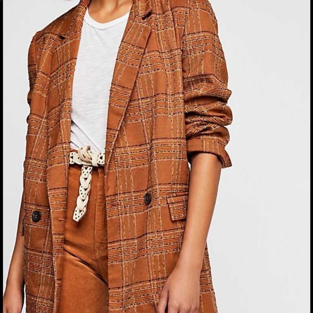 Free People Uptown Girl Blazer